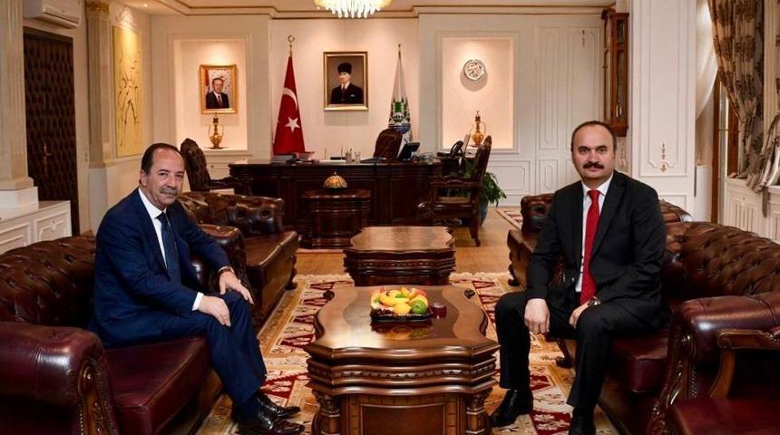 G&uuml;rkan&rsquo;ın ilk ziyaret Vali Ekrem Canalp&rsquo;a