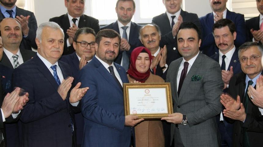 Giresun Belediyesi&rsquo;nde devir teslim