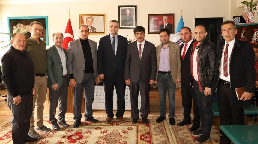 İhlas grubundan Erzincan&rsquo;ın yeni Belediye Başkanı Aksun&rsquo;a ziyaret