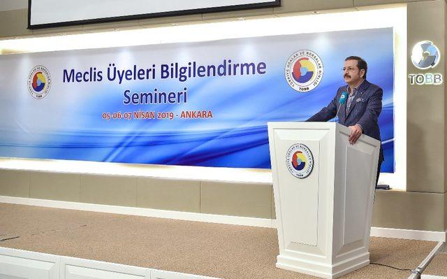 MTSO meclis üyeleri, TOBB’da bilgilendirme seminerine katıldı