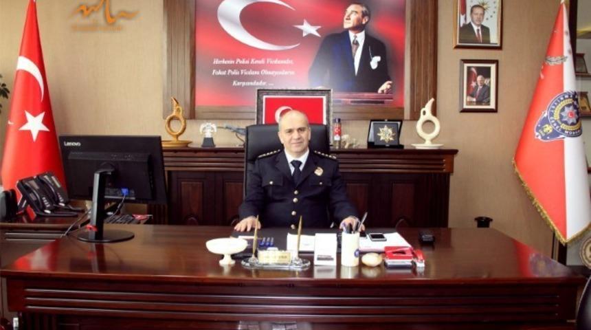 Emniyet M&uuml;d&uuml;r&uuml; Artunay, &ldquo;T&uuml;rk Polis Teşkilatının 174.yılı kutlu olsun&rdquo;