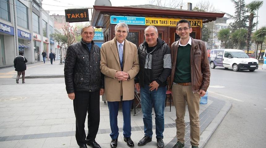 Başkan Y&uuml;ce, esnaf ziyaretlerinde bulundu