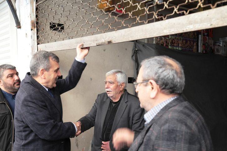 Beyazgül esnaf duasına katıldı G2