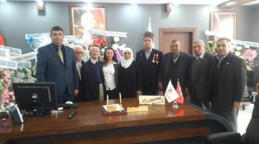 Başkan Tekin, gazilerle bir araya geldi