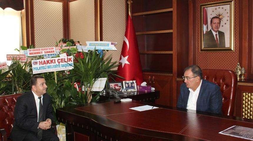 Başkan Bulut&rsquo;a Genel Sekreter S&uuml;mer&rsquo;den hayırlı olsun ziyareti