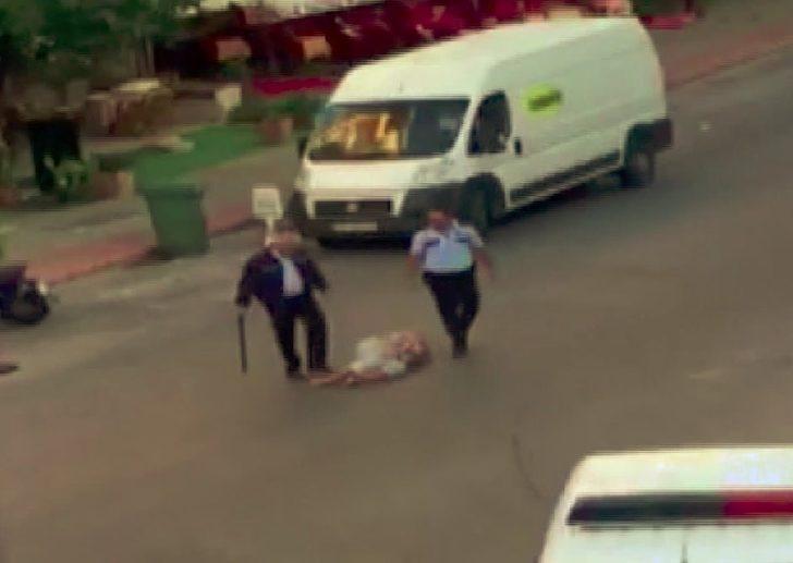 Alanya'da kadın turiste defalarca copla vurdu! Bu görüntüler cezasız kalmadı G4