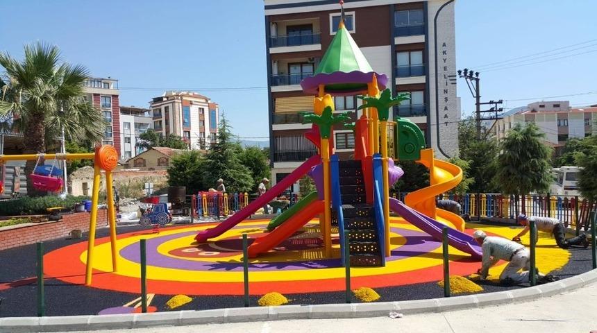 Yunusemre&rsquo;den 4 mahalleye yeni park