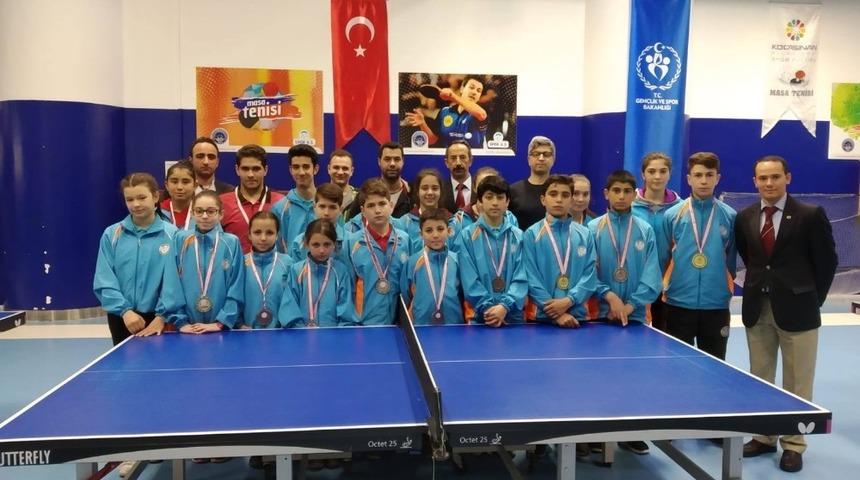 Masa Tenisi 4. Etap Yerel Lig M&uuml;sabakaları Tamamlandı