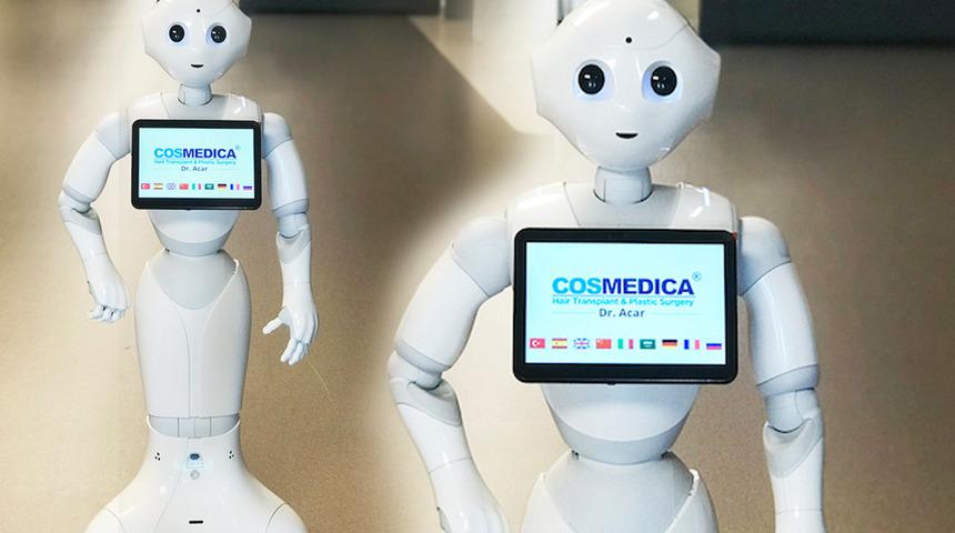İnsansı robot Türkiye'nin sağlık turizminde kullanılmaya başlandı