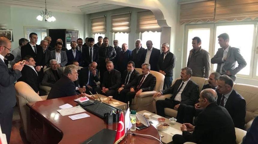 MHP İl Teşkilatından Başkan Şent&uuml;rk&rsquo;e ziyaret