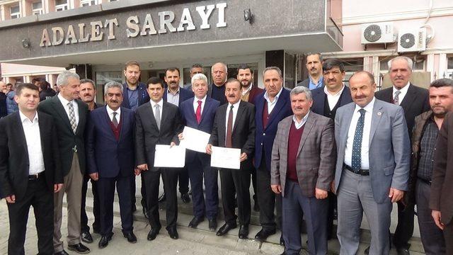 Hasköy Belediye Başkanı Karayel Mazbatasını aldı