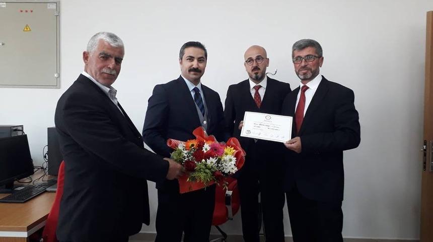 Kazımkarabekir Belediye Başkanı Boyacıoğlu mazbatasını aldı