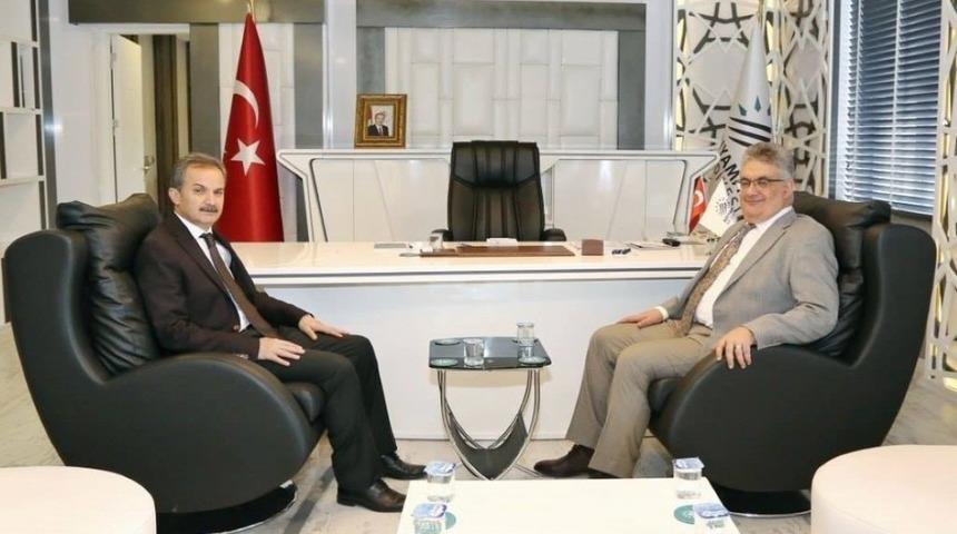 Vali Pekmez&rsquo;den, Başkan Kılın&ccedil;&rsquo;a &lsquo;hayırlı olsun&rsquo; ziyareti