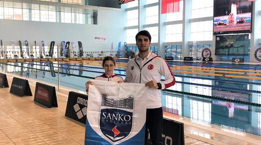 SANKO Okulları öğrencisi yüzme milli takımı seçmelerinde