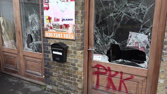 Londra’da PKK yandaşları Türk derneğine saldırdı
