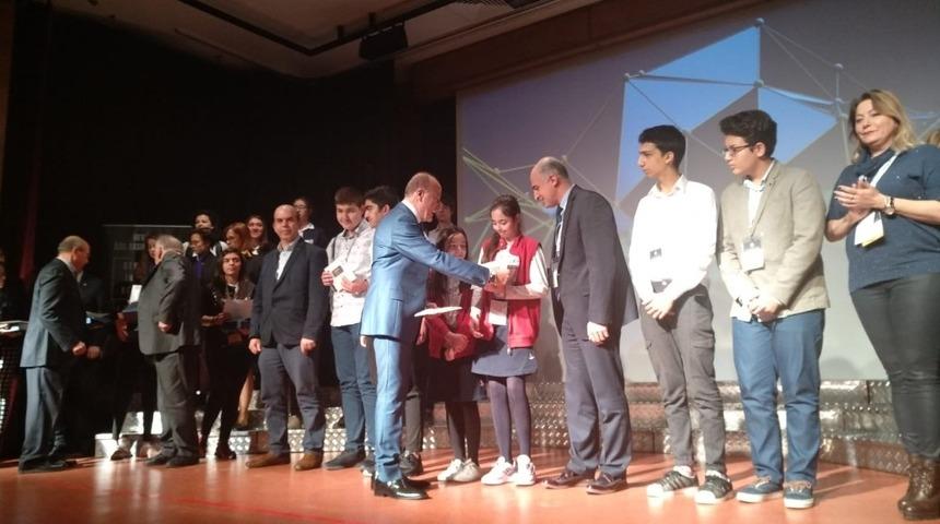 SANKO ortaokulunun projesi T&uuml;rkiye birincisi oldu