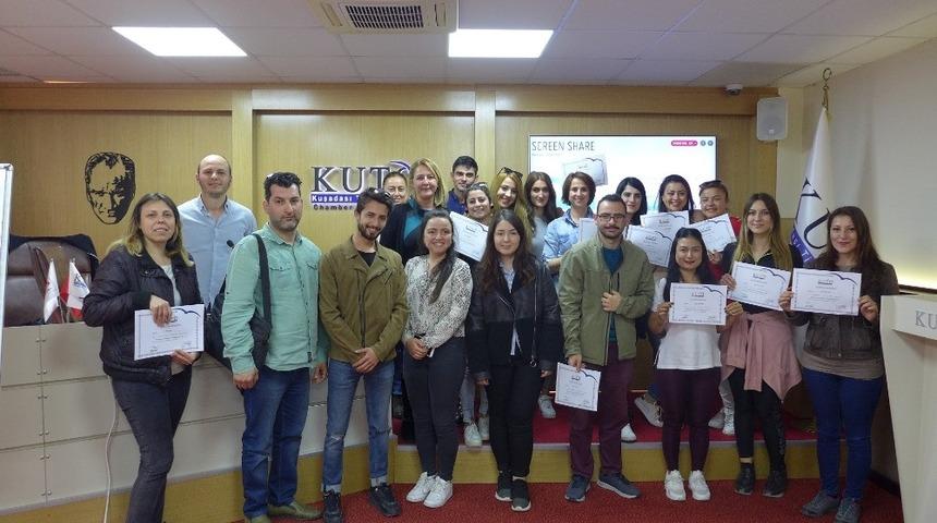 Kuşadası Ticaret Odası’nda düzenlenen ön muhasebe eğitimi tamamlandı