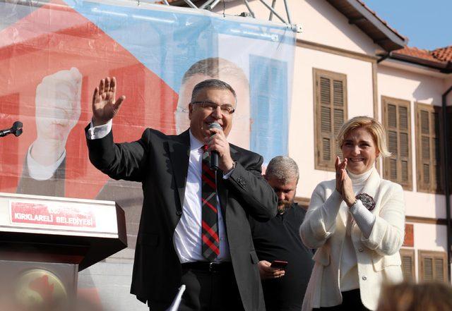 Kırklareli Belediye Başkanı Kesimoğlu, mazbatasına aldı