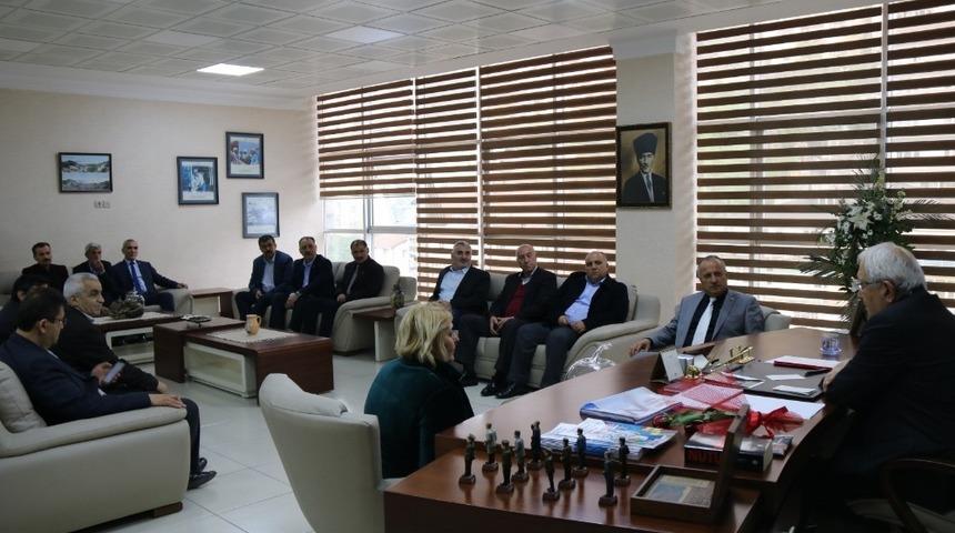 Mahalle muhtarlarından Posbıyık&rsquo;a ziyaret