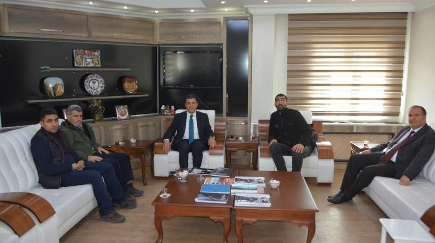 Serhat Ardahan Gazeteciler Derneğinden, Başkan Faruk Demir&rsquo;e Ziyaret