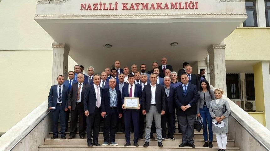 Nazilli&rsquo;nin yeni Başkanı &Ouml;zcan&rsquo;dan birlik mesajı