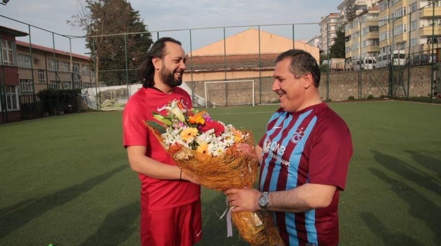 Basın mensupları ile Emniyet Teşkilatı halı saha ma&ccedil;ında buluştu