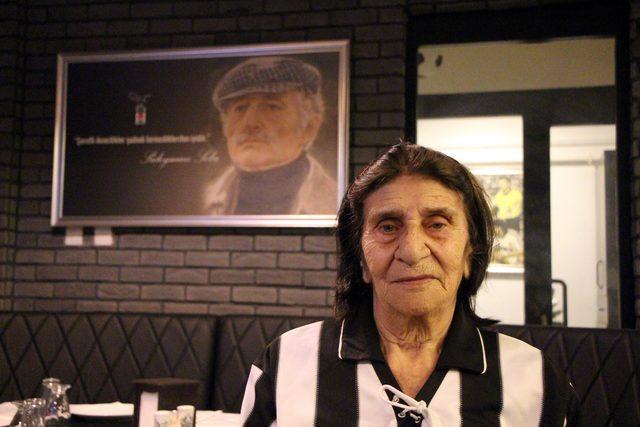 87 yaşındaki Emine ninenin Beşiktaş tutkusu