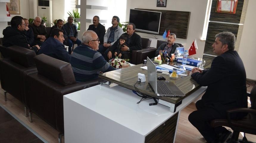 Başkan Altun&rsquo;a &rsquo;hayırlı olsun&rsquo; ziyaretleri s&uuml;r&uuml;yor