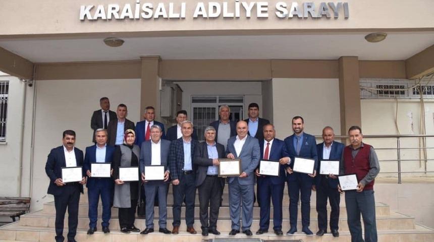 Karaisalı&rsquo;da mazbatalar alındı