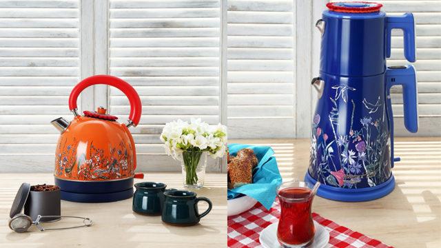 Somalı kadınların çizdiği desenler küçük ev aletleriyle buluştu