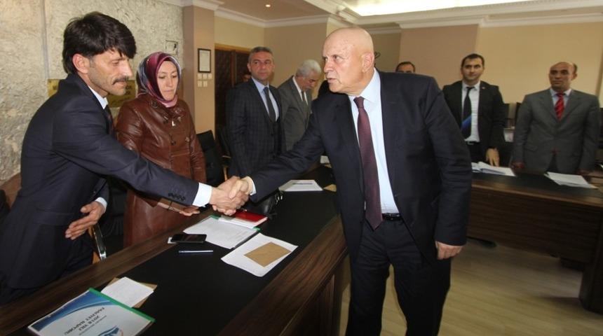 Bayburt Belediyesi&rsquo;nde yeni d&ouml;nemin ilk meclis toplantısı