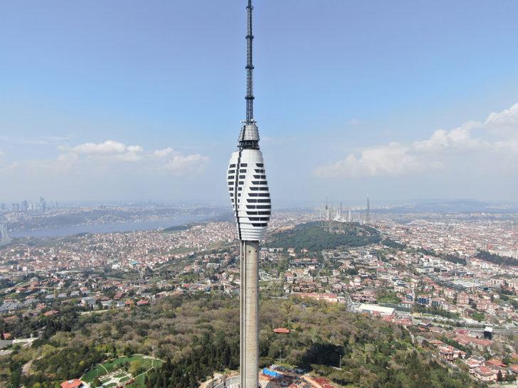 Çamlıca Kulesi'nde sona yaklaşıldı G4