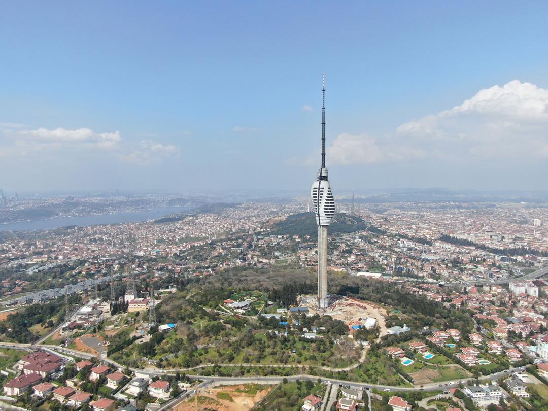 &Ccedil;amlıca Kulesi'nde sona yaklaşıldı
