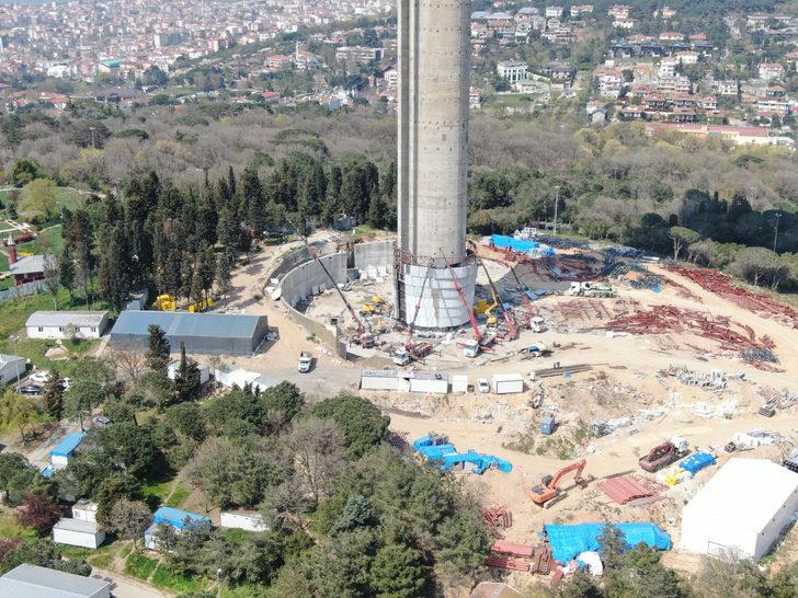 Çamlıca Kulesi'nde sona yaklaşıldı G5