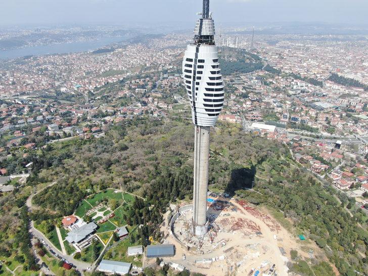 Çamlıca Kulesi'nde sona yaklaşıldı G1