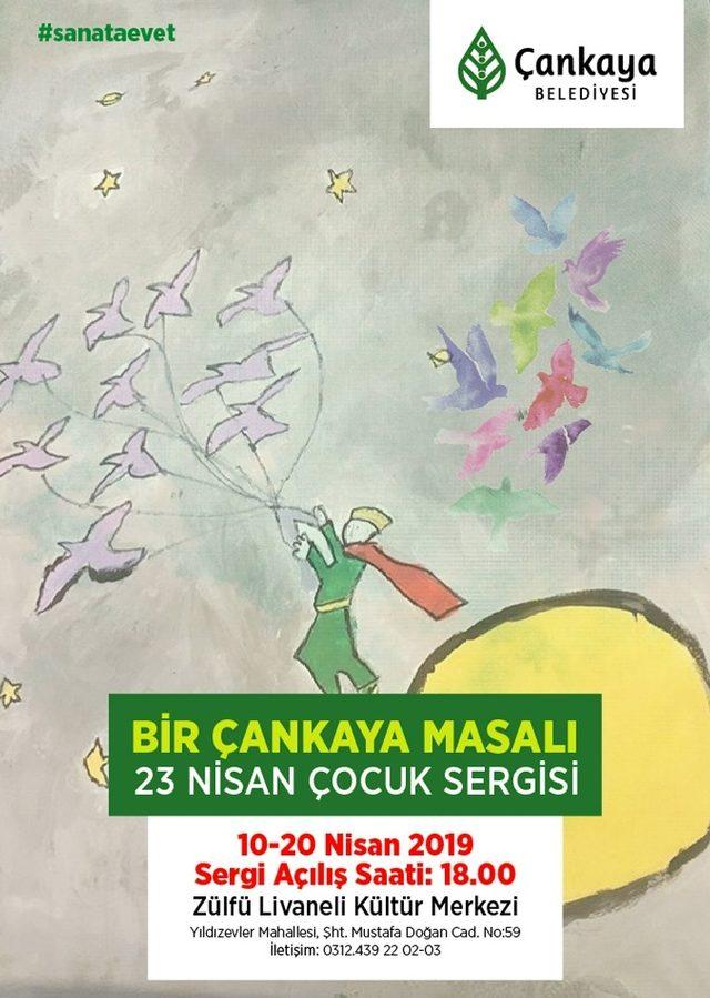 Çankayalı öğrencilerden masal gibi sergi