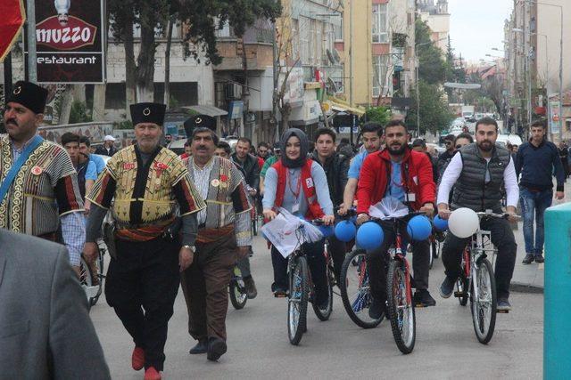 Otizmli çocuklar için pedal çevirdiler