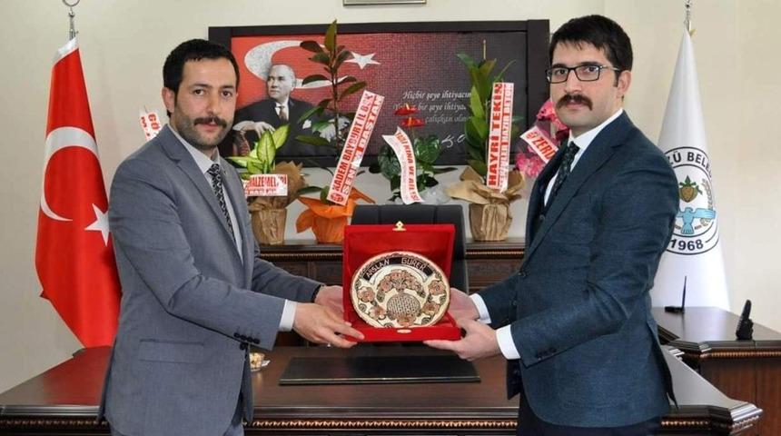 Kaymakam Coşkun&rsquo;dan G&uuml;rer&rsquo;e hayırlı olsun