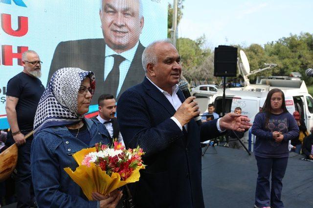 Erdemli’de bahar şenliği düzenlendi