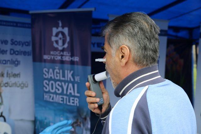 Kocaeli’de 450 kişiye kanser taraması yapıldı