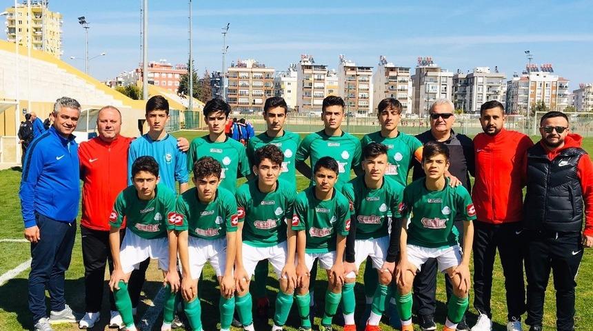 Serik Belediyespor U-15 takımı, turnuvada m&uuml;cadele edecek