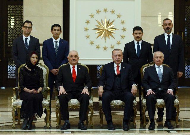 Cumhurbaşkanı Erdoğan, Paraguay Böüyükelçisini kabul etti