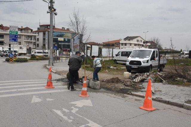 Kanalizasyon bacaları yükseltiliyor