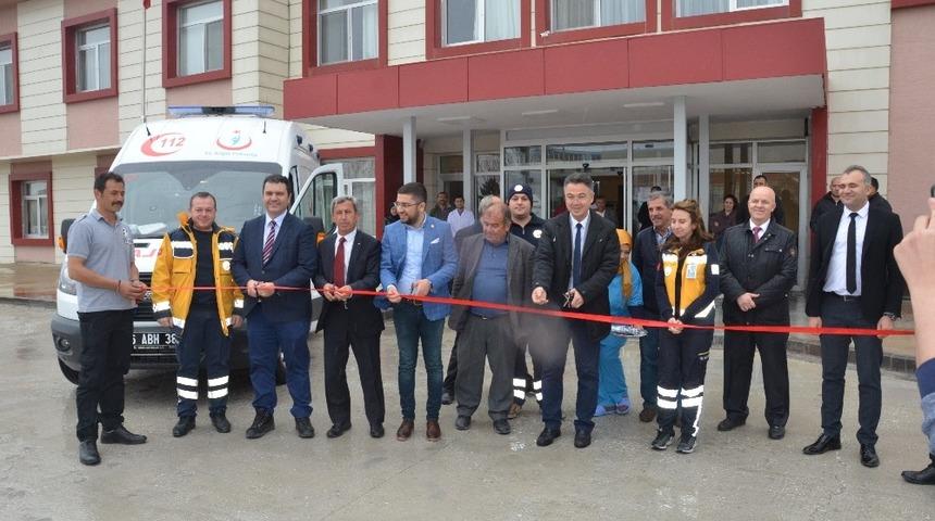G&uuml;ny&uuml;z&uuml;&rsquo;nde ambulans teslim t&ouml;reni