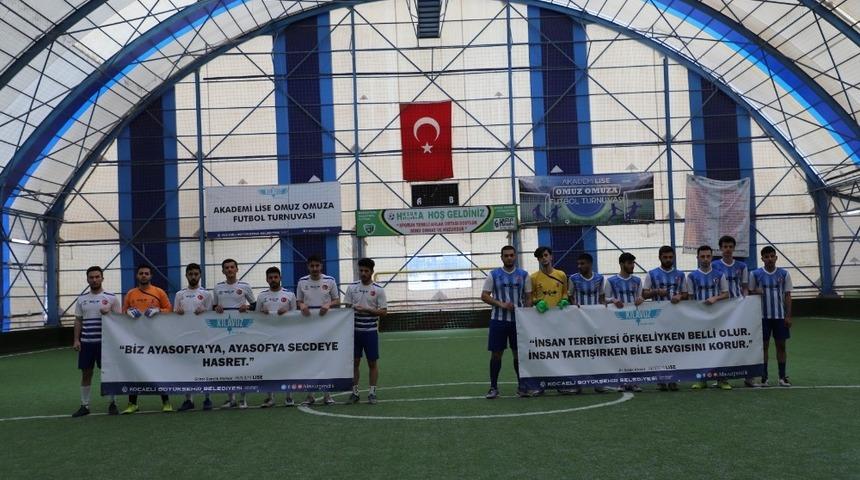 &lsquo;Omuz Omuza&rsquo; futbol turnuvası başladı