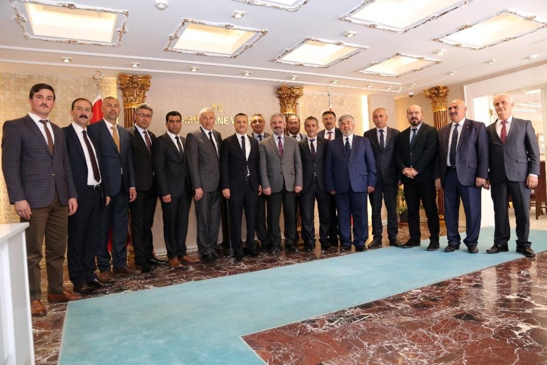 İl Genel Meclisinden ilk ziyaret Vali Taşbilek&rsquo;e