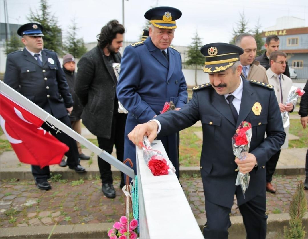 Şehit polisler unutulmadı