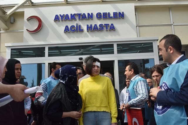 Hemşirenin boğazını sıkıp kafa atan saldırgan hakkında tutuklama kararı