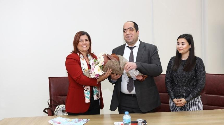 Engelli vatandaşlardan Başkan &Ccedil;er&ccedil;ioğlu&rsquo;na tebrik ziyareti