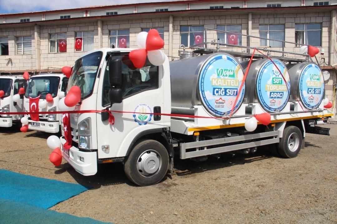 Erzurum Ticaret Borsası &ouml;nc&uuml;l&uuml;ğ&uuml;nde s&uuml;rd&uuml;r&uuml;len, &ldquo;Erzurum İli S&uuml;t Sekt&ouml;r&uuml; Soğuk Zincir Kurulumu&rdquo; projesi start aldı